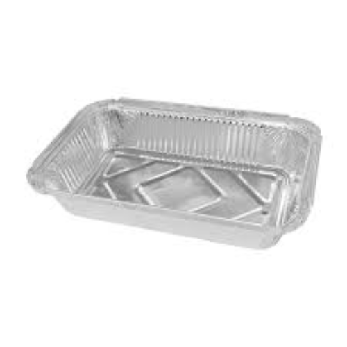 8389 Aluminium Food Containers – 1000pcs (50pcs × 20 Packs)